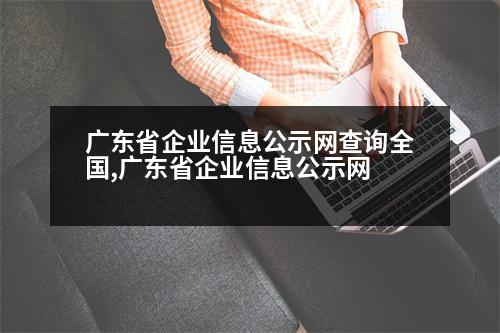 廣東省企業(yè)信息公示網(wǎng)查詢?nèi)珖?廣東省企業(yè)信息公示網(wǎng)