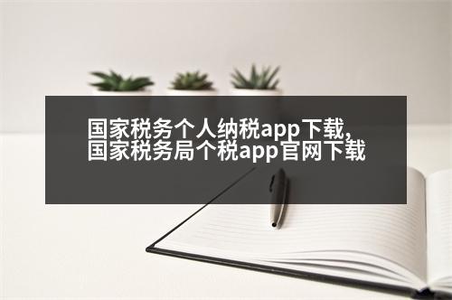 國家稅務(wù)個(gè)人納稅app下載,國家稅務(wù)局個(gè)稅app官網(wǎng)下載