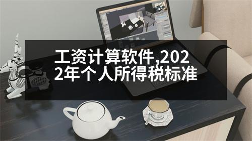 工資計算軟件,2022年個人所得稅標準