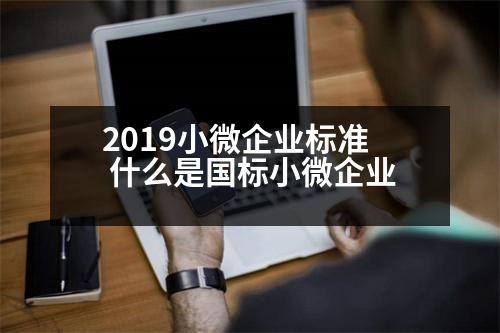 2019小微企業(yè)標準 什么是國標小微企業(yè)