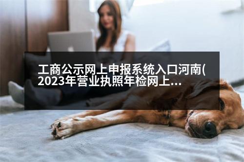 工商公示網(wǎng)上申報系統(tǒng)入口河南(2023年營業(yè)執(zhí)照年檢網(wǎng)上申報流程)