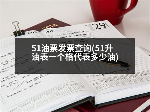 51油票發(fā)票查詢(51升油表一個(gè)格代表多少油)