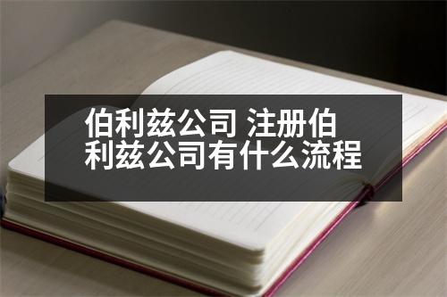 伯利茲公司 注冊(cè)伯利茲公司有什么流程