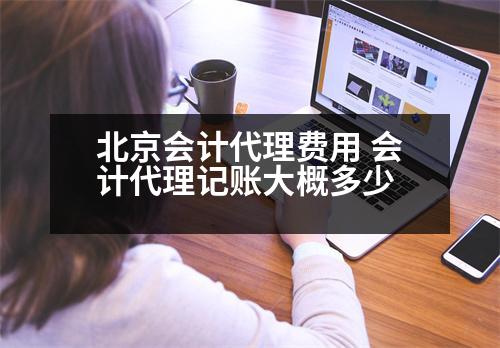 北京會計代理費用 會計代理記賬大概多少