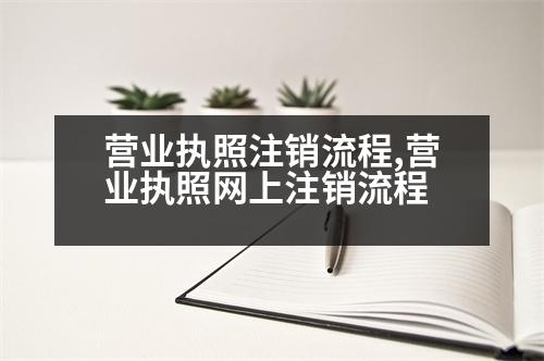 營業(yè)執(zhí)照注銷流程,營業(yè)執(zhí)照網(wǎng)上注銷流程