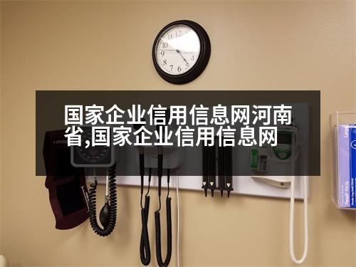 國家企業(yè)信用信息網(wǎng)河南省,國家企業(yè)信用信息網(wǎng)