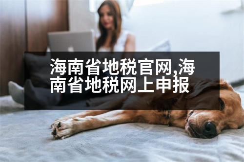 海南省地稅官網(wǎng),海南省地稅網(wǎng)上申報