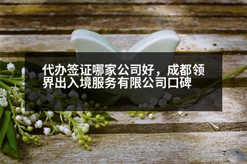 代辦簽證哪家公司好，成都領(lǐng)界出入境服務(wù)有限公司口碑