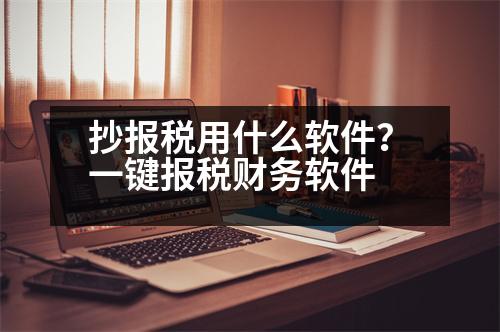 抄報稅用什么軟件？一鍵報稅財務軟件