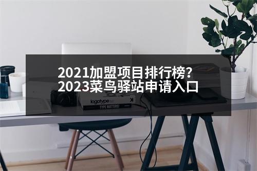 2021加盟項(xiàng)目排行榜？2023菜鳥驛站申請(qǐng)入口