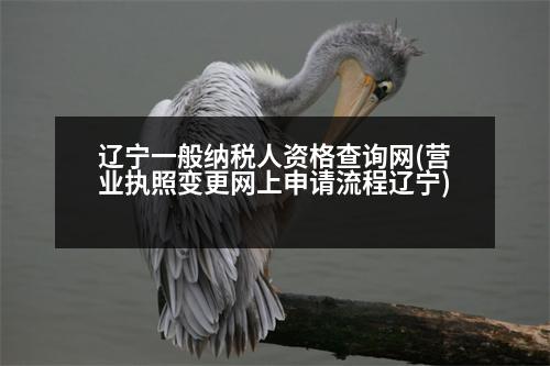 遼寧一般納稅人資格查詢網(wǎng)(營業(yè)執(zhí)照變更網(wǎng)上申請流程遼寧)