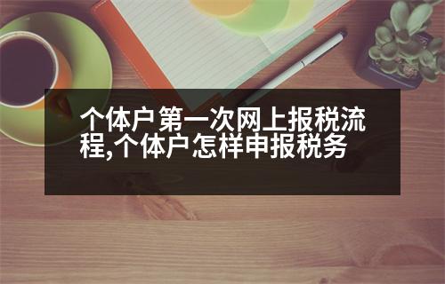 個體戶第一次網上報稅流程,個體戶怎樣申報稅務