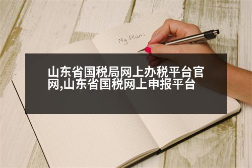 山東省國稅局網(wǎng)上辦稅平臺(tái)官網(wǎng),山東省國稅網(wǎng)上申報(bào)平臺(tái)