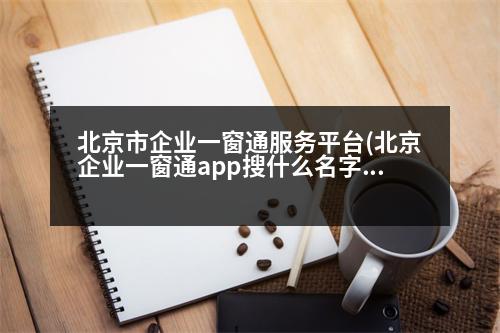 北京市企業(yè)一窗通服務(wù)平臺(北京企業(yè)一窗通app搜什么名字)