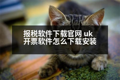 報(bào)稅軟件下載官網(wǎng) uk開(kāi)票軟件怎么下載安裝