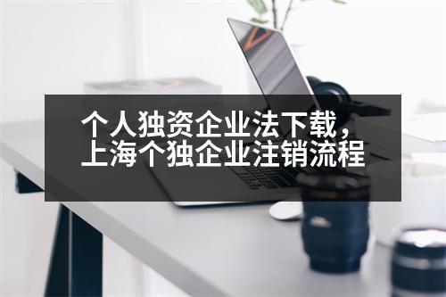 個(gè)人獨(dú)資企業(yè)法下載，上海個(gè)獨(dú)企業(yè)注銷流程