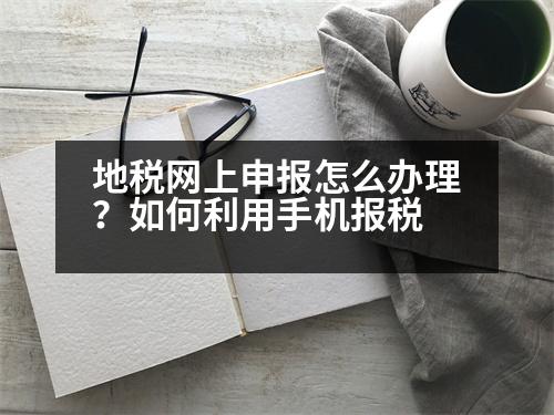 地稅網(wǎng)上申報怎么辦理？如何利用手機(jī)報稅