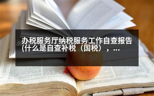 辦稅服務(wù)廳納稅服務(wù)工作自查報告(什么是自查補稅（國稅），在什么情況下才需要自查補稅)