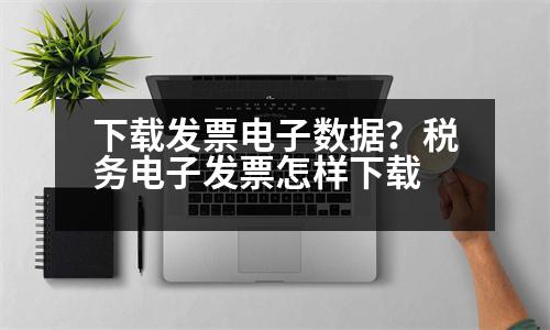 下載發(fā)票電子數(shù)據(jù)？稅務電子發(fā)票怎樣下載