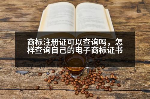 商標(biāo)注冊證可以查詢嗎，怎樣查詢自己的電子商標(biāo)證書