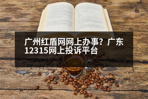 廣州紅盾網(wǎng)網(wǎng)上辦事？廣東12315網(wǎng)上投訴平臺(tái)