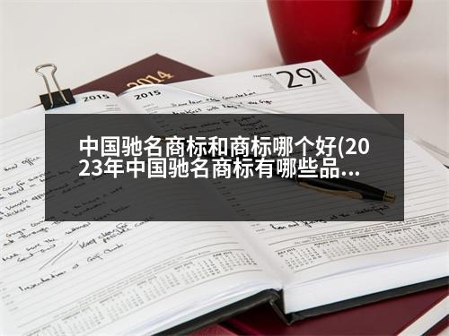 中國(guó)馳名商標(biāo)和商標(biāo)哪個(gè)好(2023年中國(guó)馳名商標(biāo)有哪些品牌)